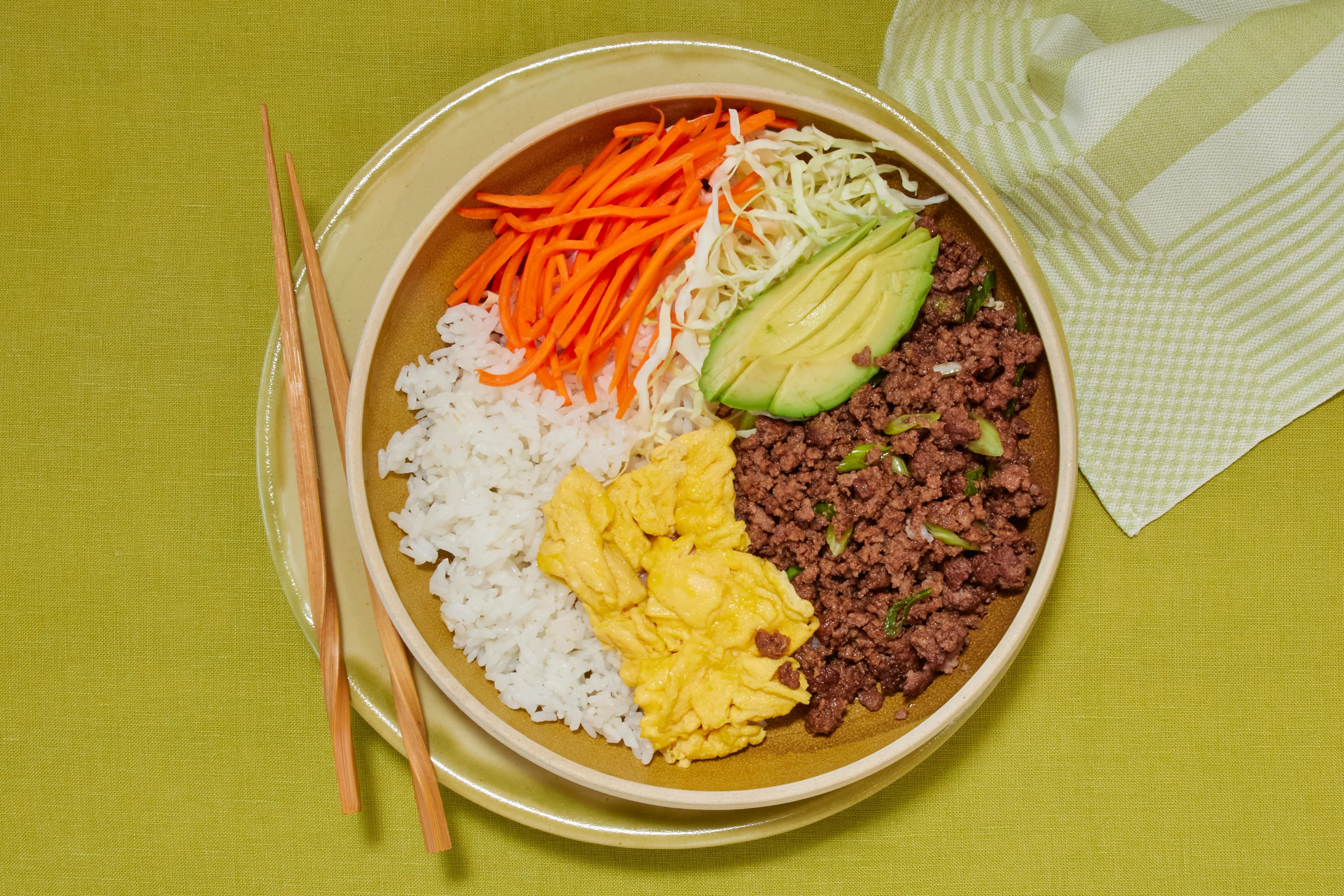 Soboro Don (Japanese Beef Rice Bowl)