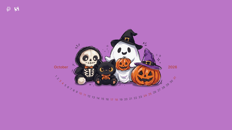 Under Autumn’s Spell (October 2026 Wallpapers Edition)