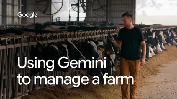 How Gemini Flash agents are helping a Michigan dairy farmer